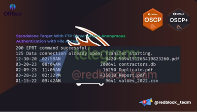 OSCP+ Standalone Target With FTP Server Allows Anonymous Authentication with File Access